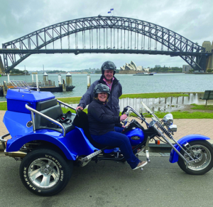 North Shore Skimmer trike tour transfer, Sydney
