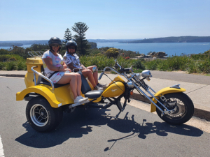 birthday surprise trike ride, Sydney
