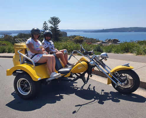 birthday surprise trike ride, Sydney