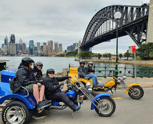 trike 3 bridges ride, Sydney