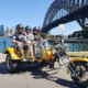 School holiday trike ride, Sydney