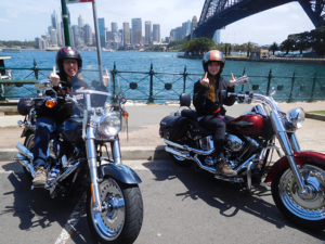 16th birthday Harley tour, Sydney Australia