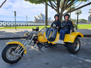 A 70th birthday Harley trike tour, Sydney Asutralia