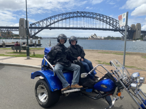 Fun 3 bridges trike tour, Sydney Australia