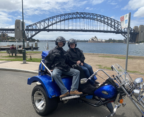 Fun 3 bridges trike tour, Sydney Australia