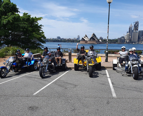 Trike tour for disability passengers, Sydney Australia