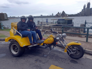 A 3 Bridges trike tour, Sydney Australia