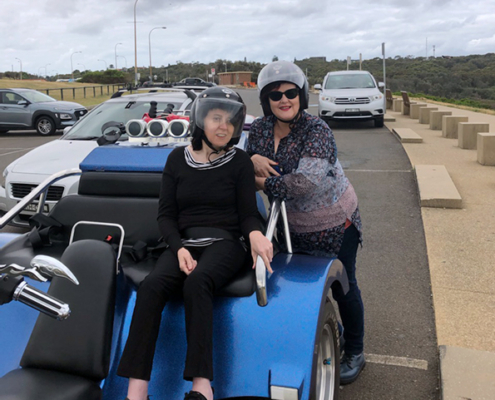 surprise celebration trike transfer, Sydney Australia