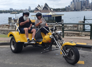 3Bridges trike tour surprise, Sydney Australia