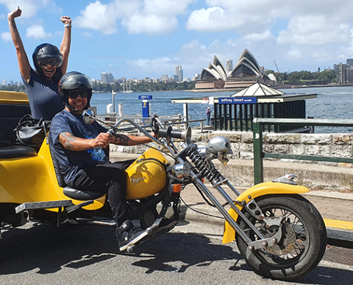 3Bridges trike tour around Sydney Australia