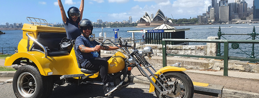 3Bridges trike tour around Sydney Australia