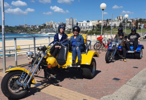 21st birthday trike tour, Sydney Australia