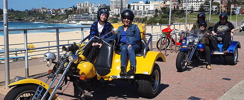 21st birthday trike tour, Sydney Australia