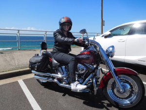 A birthday surprise Harley ride. Sydney Australia