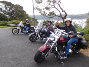 50th birthday Harley ride, North Beaches Sydney