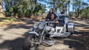The surprise southern spectacular tour. A 4 hour trike tour of the areas south of Sydney.
