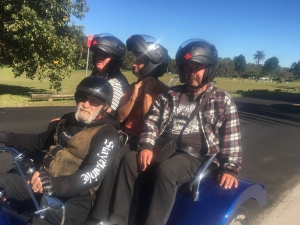 Mini disability trike rides. Centennial Park, Sydney.