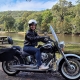 A Harley ride birthday gift through the Royal National Park. Sydney Australia
