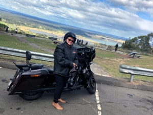 Lower Blue Mountains Harley tour. West of Sydney.