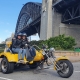 A surprise 50th birthday trike tour. Sydney Australia