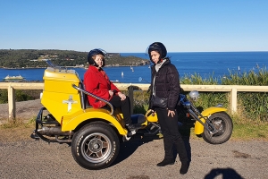 A bucket list trike tour around the north shore of Sydney.