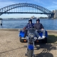 A trike tour over the Sydney Harbour Bridge.