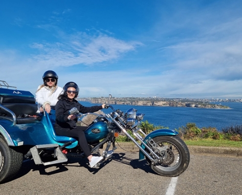 Northern Sydney trike tour for a birthday.