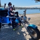 A trike tour for disabled passengers. Sydney Australia