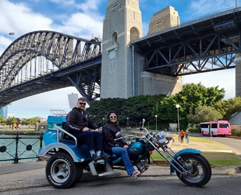 Sydney Harbour trike tour. Australia