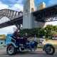 Sydney Harbour trike tour. Australia