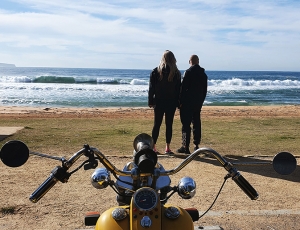 A northern peninsula trike tour, north of Sydney. It took in Palm Beach, Whale Beach and Pittwater.