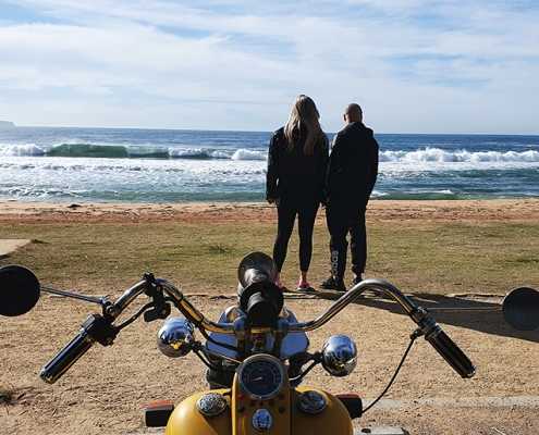 A northern peninsula trike tour, north of Sydney. It took in Palm Beach, Whale Beach and Pittwater.