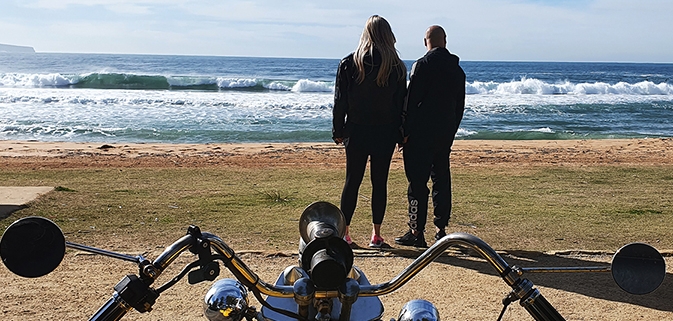 A northern peninsula trike tour, north of Sydney. It took in Palm Beach, Whale Beach and Pittwater.