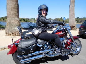 Harley tour birthday celebration, Sydney Australia