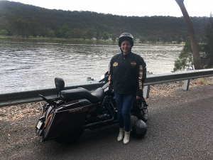 A surprise 40th birthday Harley tour. North west of Sydney Australia