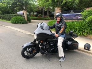 A Harley tour of the Blue Mountains, west of Sydney. It was a big success.