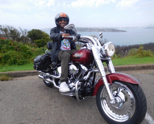 A Harley tour of the Major City Beaches. Around Sydney Australia