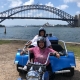 Girls weekend away tour, on a trike through Sydney.