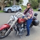 Our passenger bought the Harley birthday present for herself. Sydney Australia