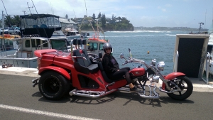 A trike tour birthday surprise. Kiama NSW