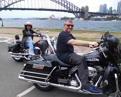 The Sydney North Shore Harley tour was a huge success.