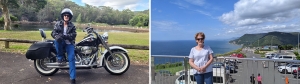A special birthday Harley tour. It was a surprise from her friends for her birthday today. In Sydney Australia.