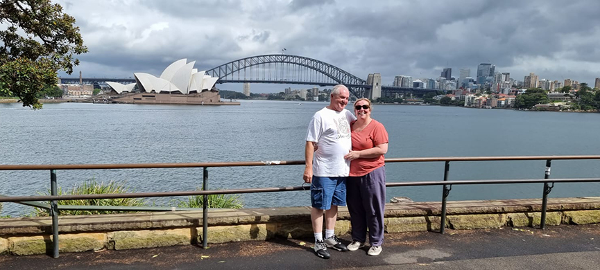 Exploring Sydney on a trike tour.
