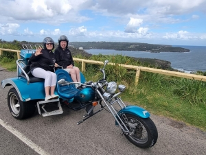 The fun trike tour Sydney was a birthday present.