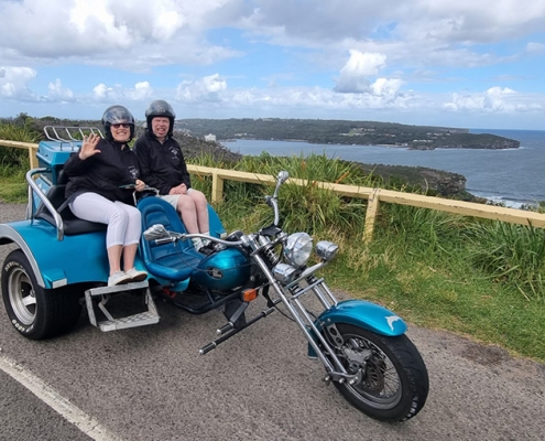 The fun trike tour Sydney was a birthday present.