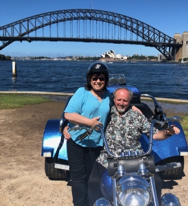 Harbour Bridge tours in Sydney Australia. Harleys and or trikes.