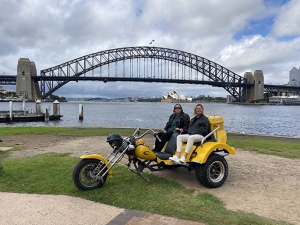 The Sydney Harbour Bridge tour.