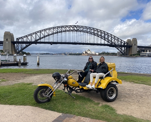 The Sydney Harbour Bridge tour.