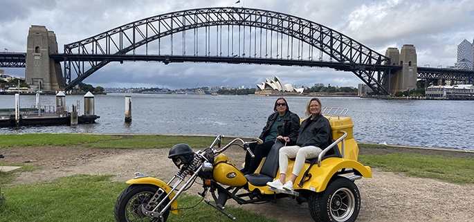 The Sydney Harbour Bridge tour.
