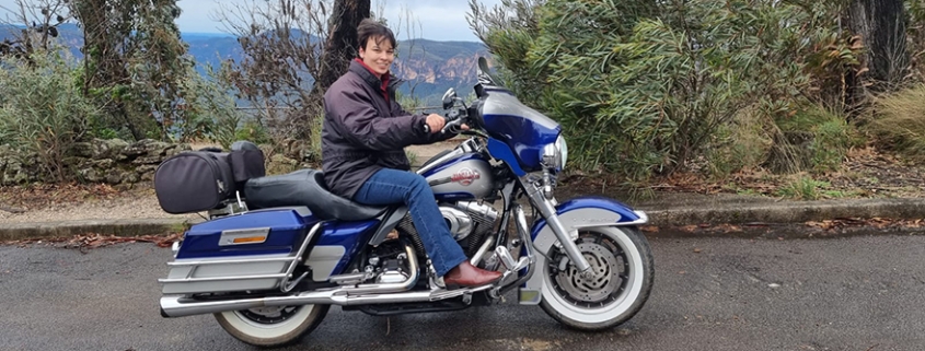 A Blue Mountains Harley ride. Australia.
